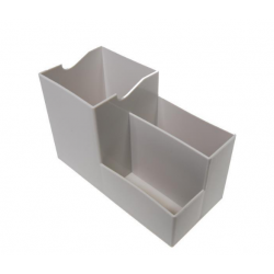 Μολυβοθήκη, γκρι, Υ10x15x7 εκ.